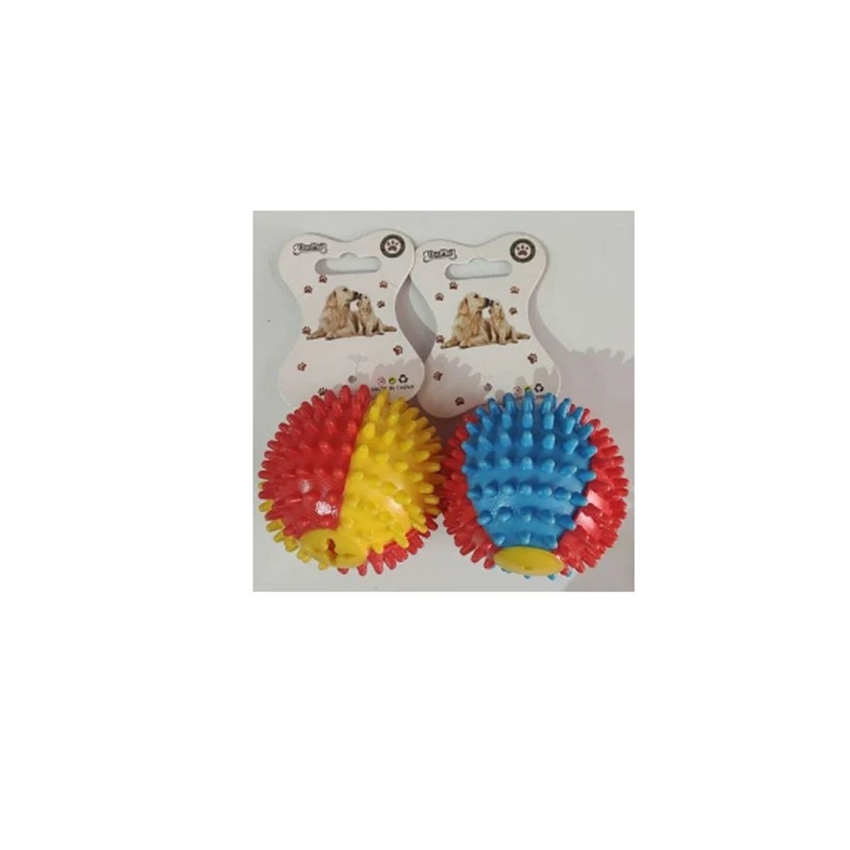 GENERICO - JUGUETE MORDEDOR PARA MASCOTA DISEÑO PUNTIAGUDO