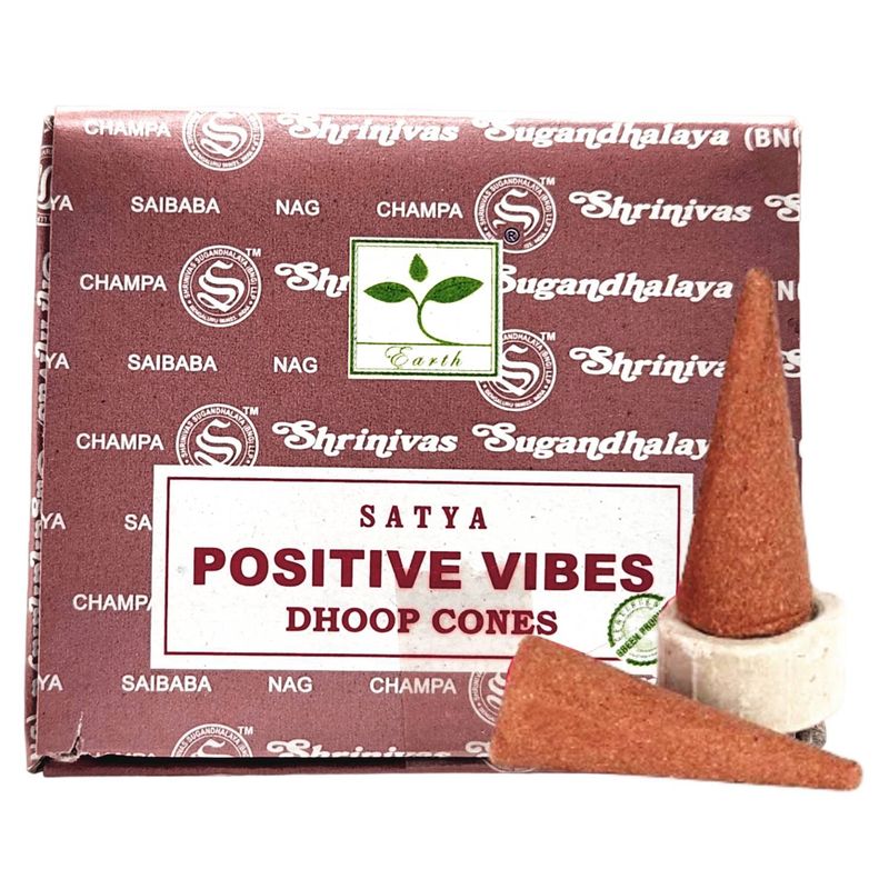 GENERICO - Conos de Incienso Vibras Positivas - Satya