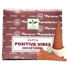 GENERICO - Conos de Incienso Vibras Positivas - Satya