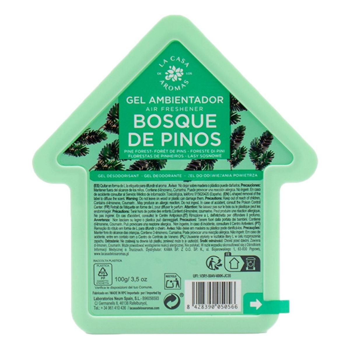 GENERICO - Ambientador Gel Bosque de Pino - La Casa de los Aromas