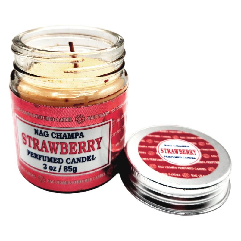 GENERICO - Vela Aromática Frutilla 24hrs - Nag Champa