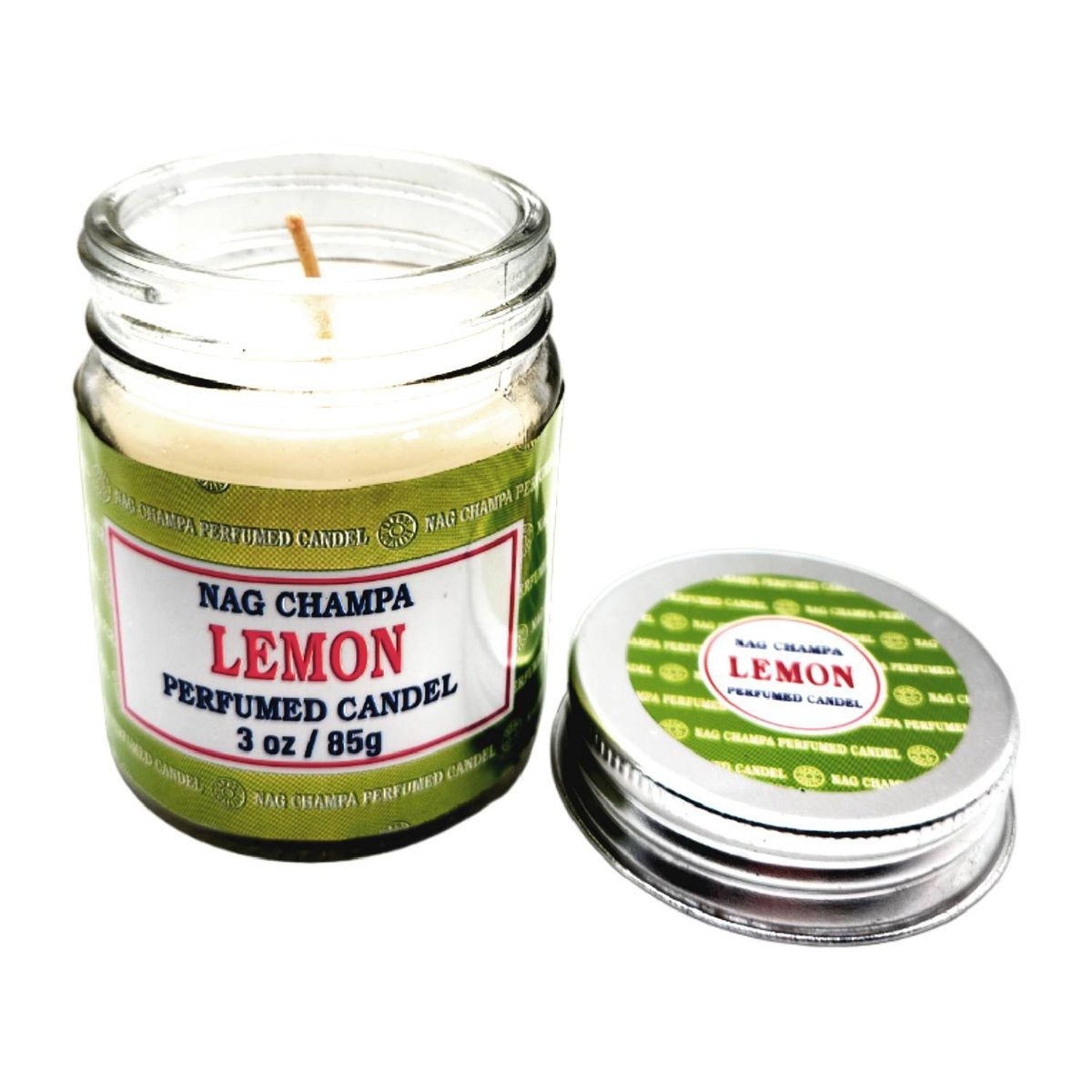 GENERICO - Vela Aromática Limón 24hrs - Nag Champa