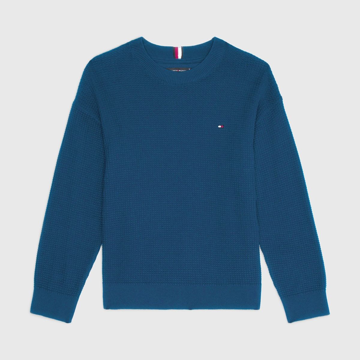 TOMMY HILFIGER - Sweater Essential Regular Fit Azul Tommy Hilfiger