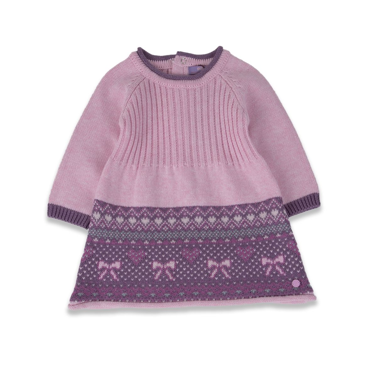 PILLIN - Vestido Bebé Niña Rosado Pillin PILLIN