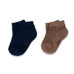 PILLIN - Pack 2 Pzas Calcetines Bebé Niño Multicolor - Multicolor