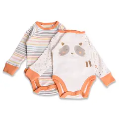 PILLIN - Pack 2 Pzas Body Bebé Niño Multicolor