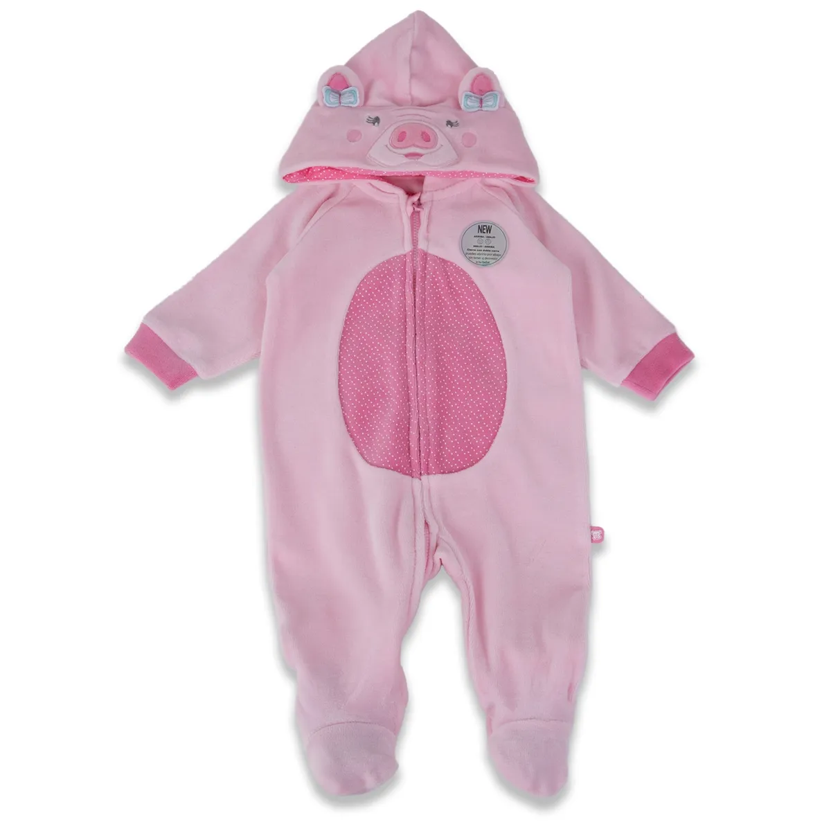 PILLIN - Osito Bebé Niña Rosado Pillin PILLIN