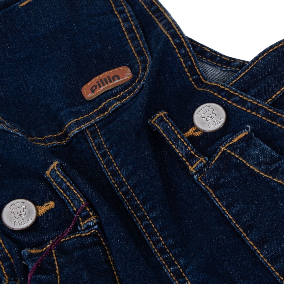 PILLIN - Jardinera Bebé Niño Denim Pillin PILLIN