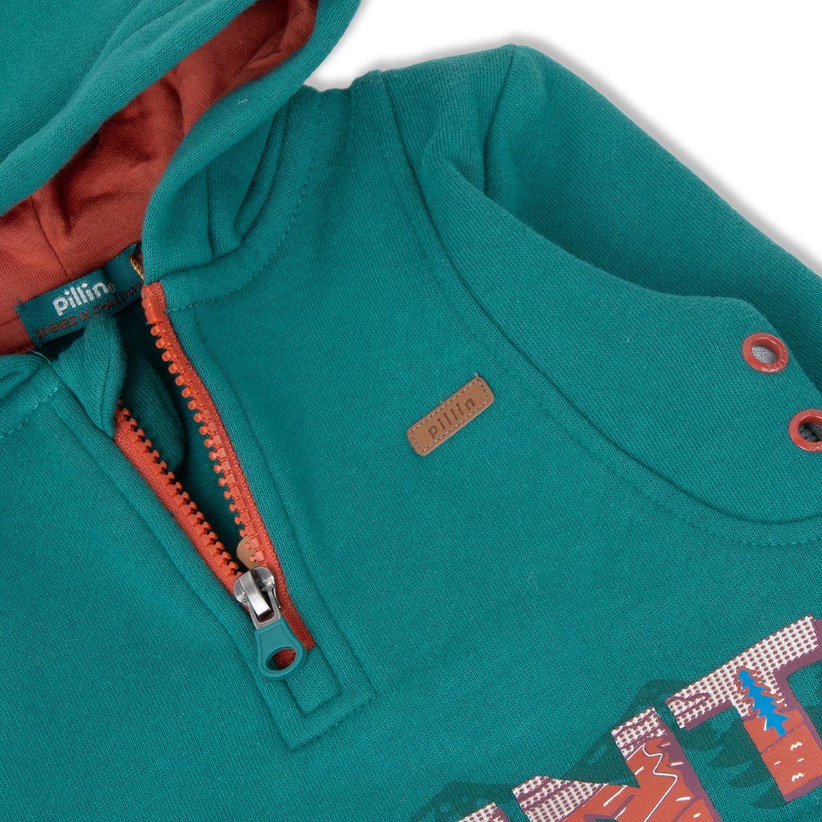 PILLIN - Polerón Bebé Niño Verde Pillin PILLIN