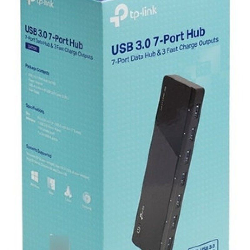 LOGITECH - Adaptador Hub Tplink Uh700 7 Puertos Usb 30