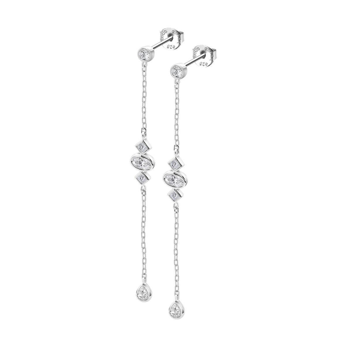 LOTUS SILVER - Aros LP3665-4/1 Lotus Silver Mujer Pure Essential