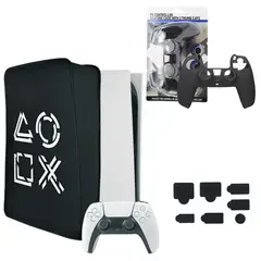 GENERICO - Funda protectora para Consola PS5 FAT set completo antipolvo