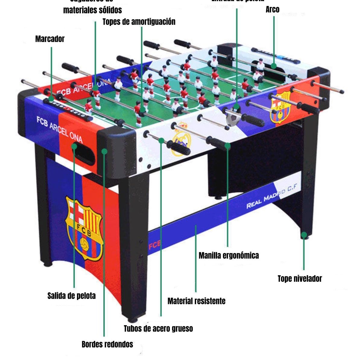 LUBABYCAS - Taca Taca 120*62*81cm Club By LuBabycas