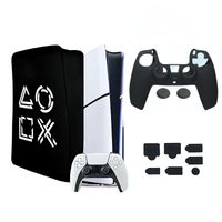 Funda protectora para Consola PS5 SLIM set completo antipolvo