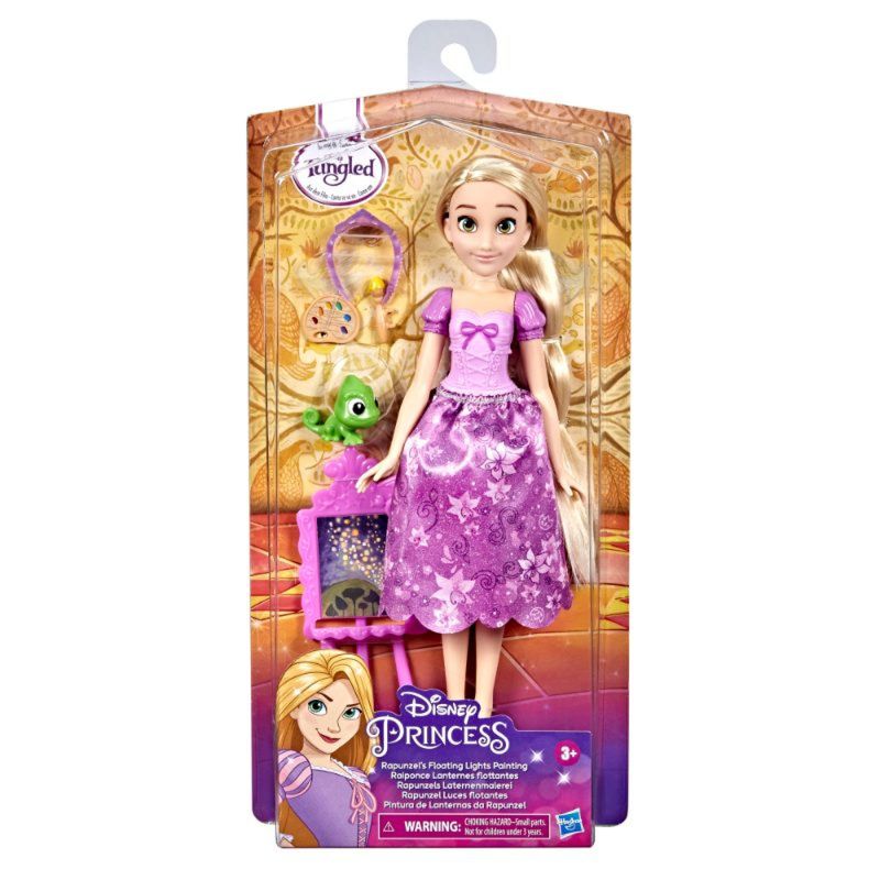 HASBRO - Muñeca Pincesa Rapunzel Con Amigo Y Accesorios