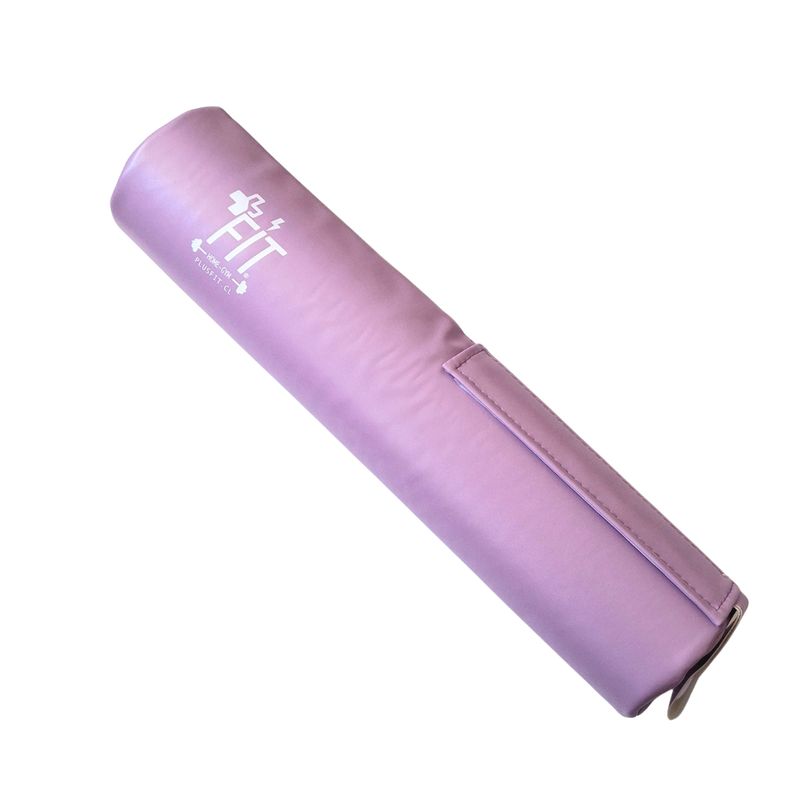 PLUSFIT - ALMOHADILLA BARRA OLIMPICA VELCRO DOBLE LILA +FIT