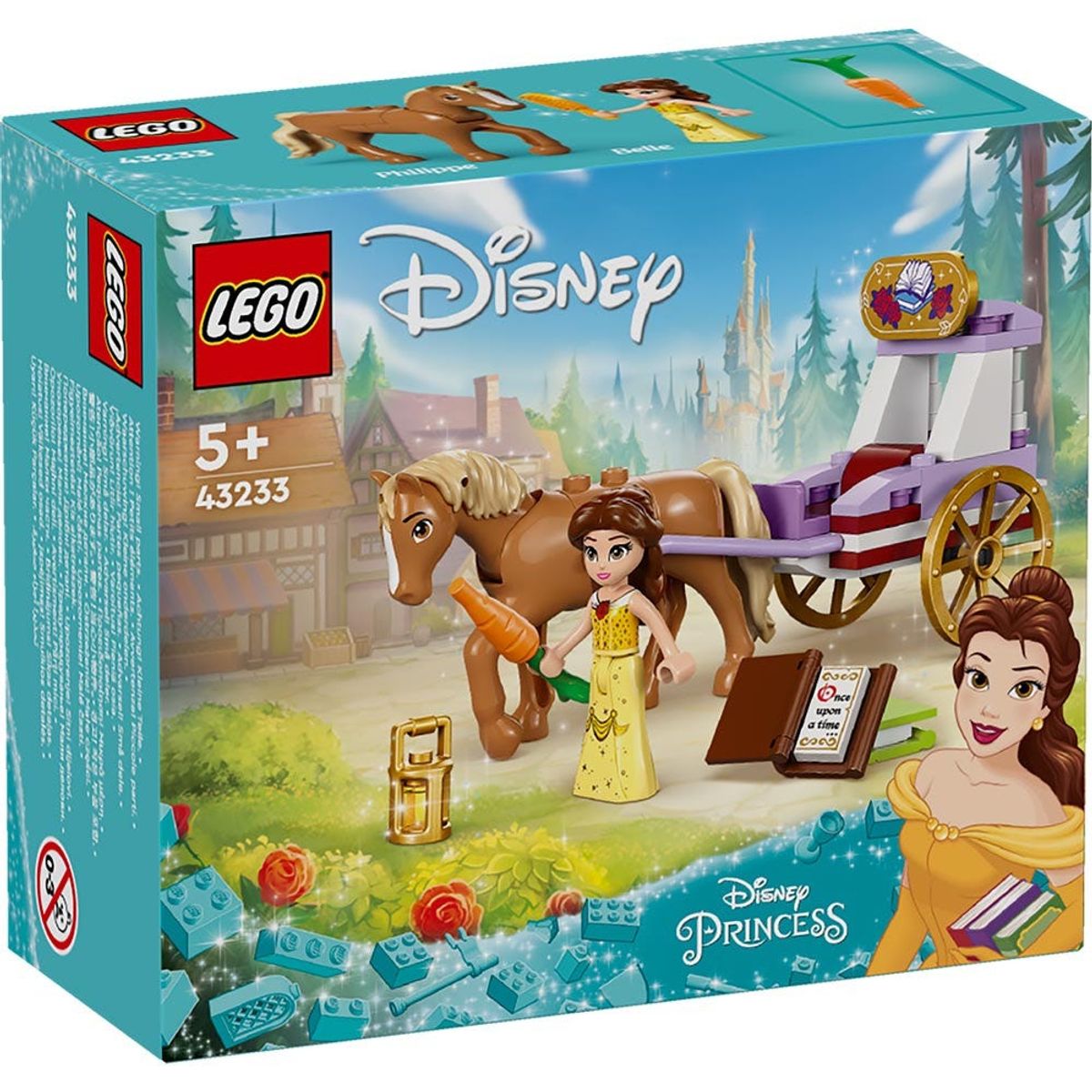 LEGO - Lego Disney Princess Carruaje de Cuentos de Bella (43233)