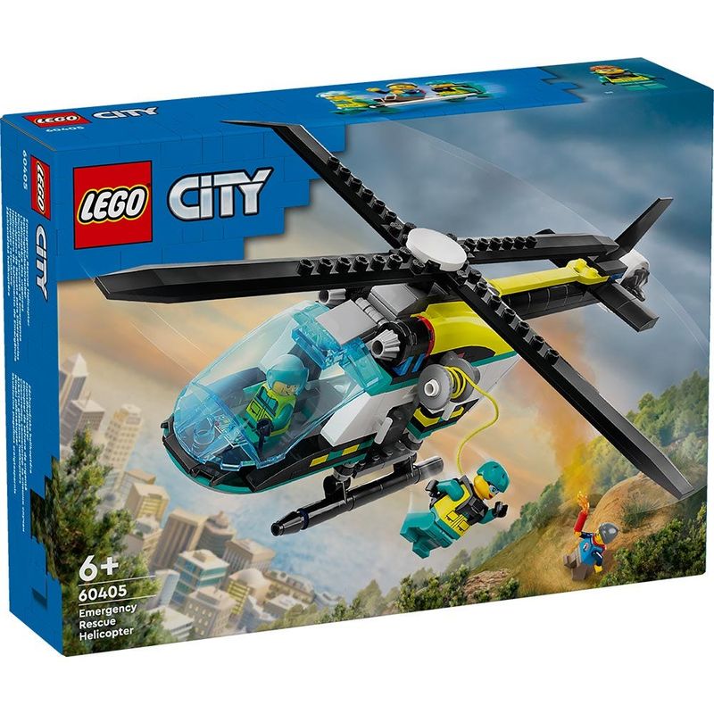 LEGO - Lego City Helicóptero De Rescate Para Emergencias
