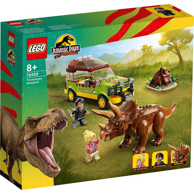 LEGO - Lego Jurassic World (76959) Análisis Del Triceratops