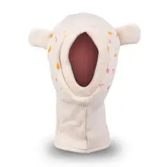 PILLIN - Gorro Bebé Niña Crudo - Crema