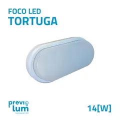 PREVILUM - Foco LED TORTUGA 14W Blanco Neutro