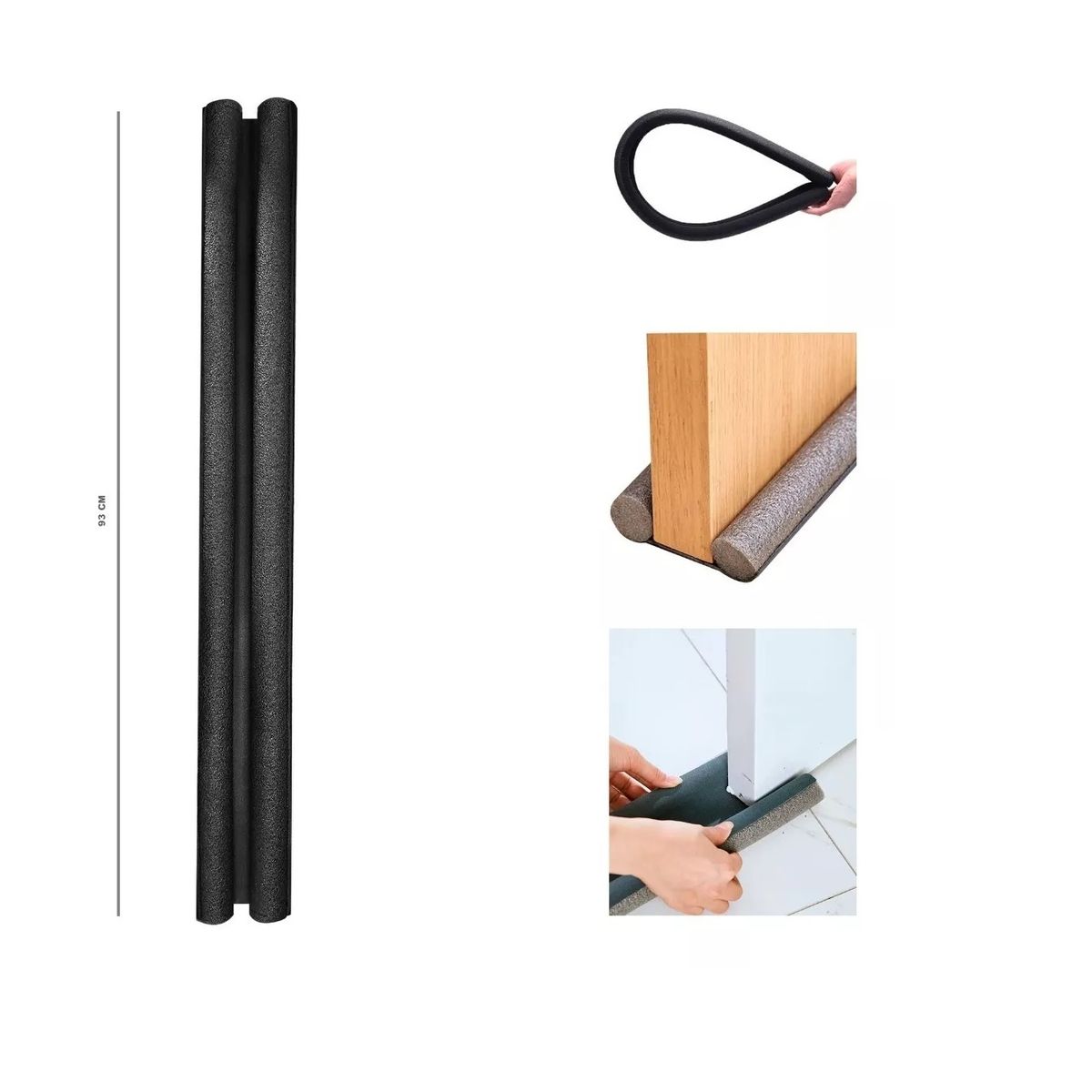 GENERICO - PROTECTOR AISLANTE DE FRIO - CALOR PARA PUERTAS Y VENTANAS