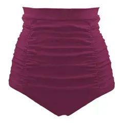 GLORIAHOON - Calzon Bottom De Baño Talle Alto Sexy