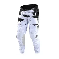 TROY LEE DESIGNS - Pantalones de Moto GP Brushed Negro  Blanco