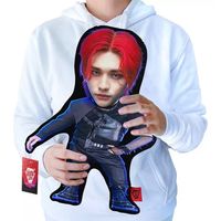 Cojín Hyunjin Stray Kids K-pop Chiquito 40x30cm Vudú Love