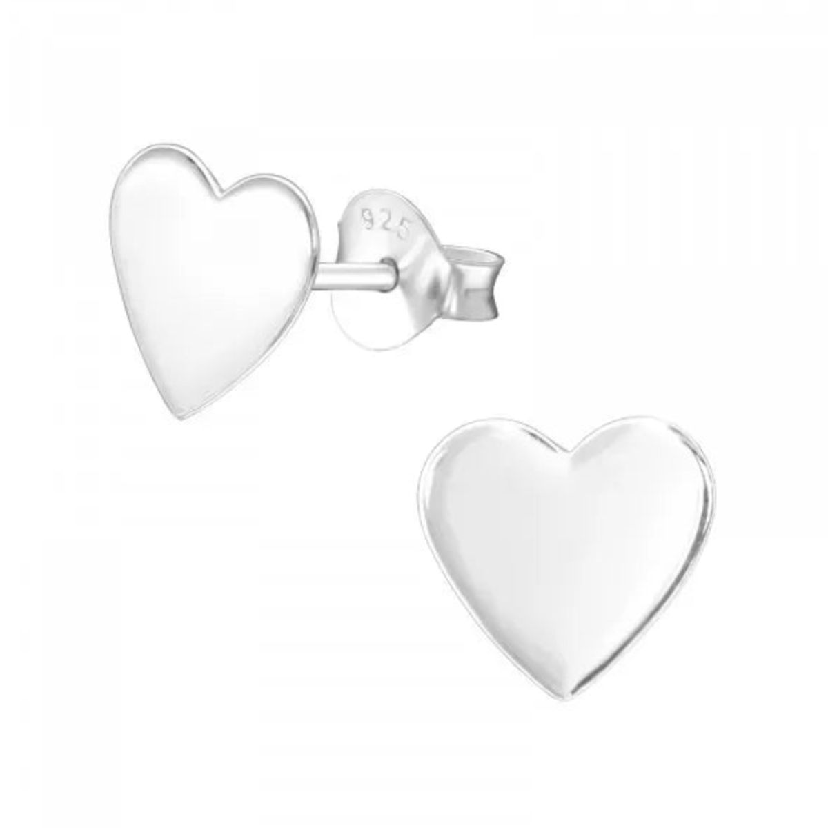 GOIA - Aros Unisex Corazón Plata
