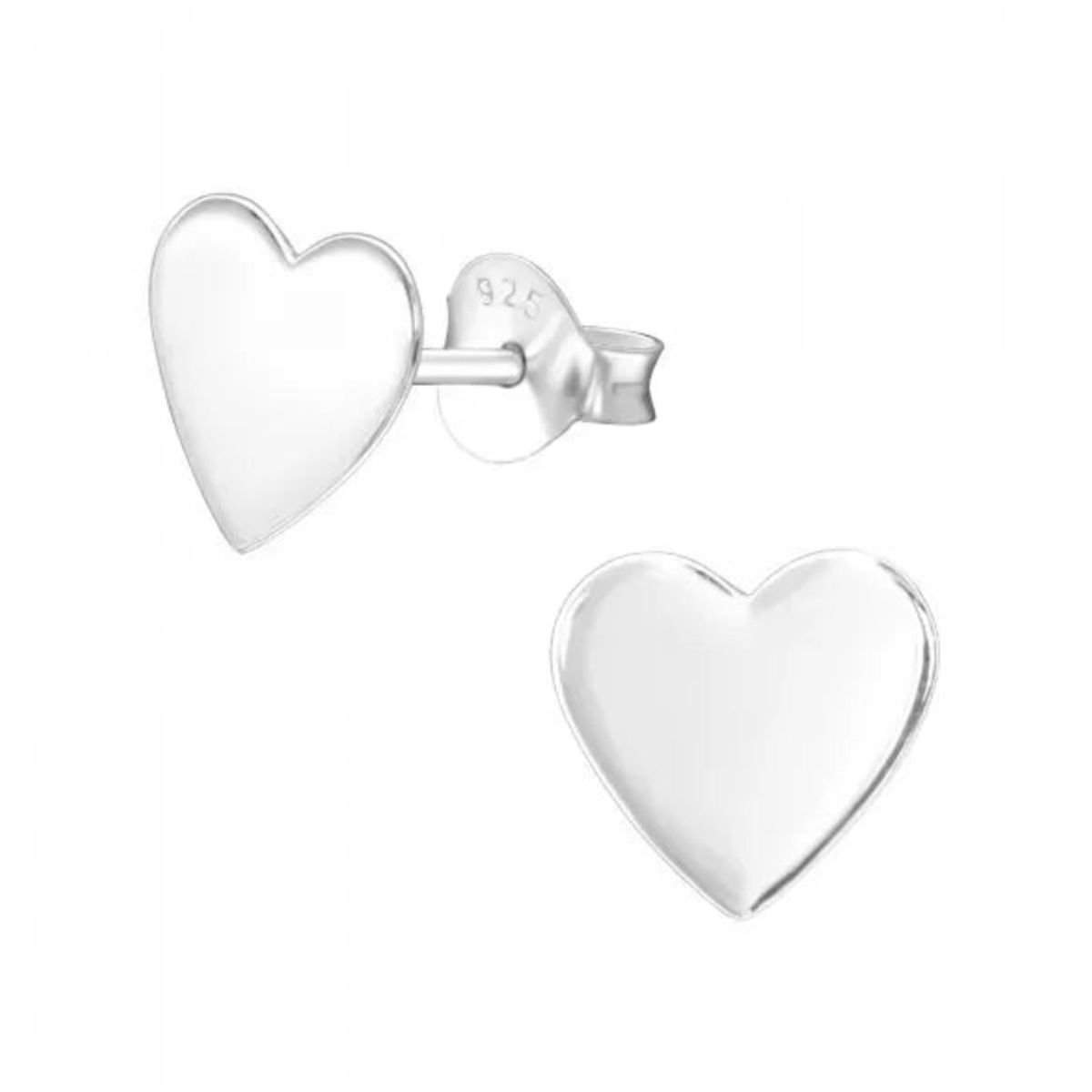 GOIA - Aros Unisex Corazón Plata