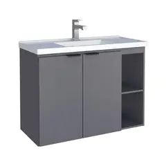 VEKKAHOME - VANITORIO AEREO ASTER 80 GREY