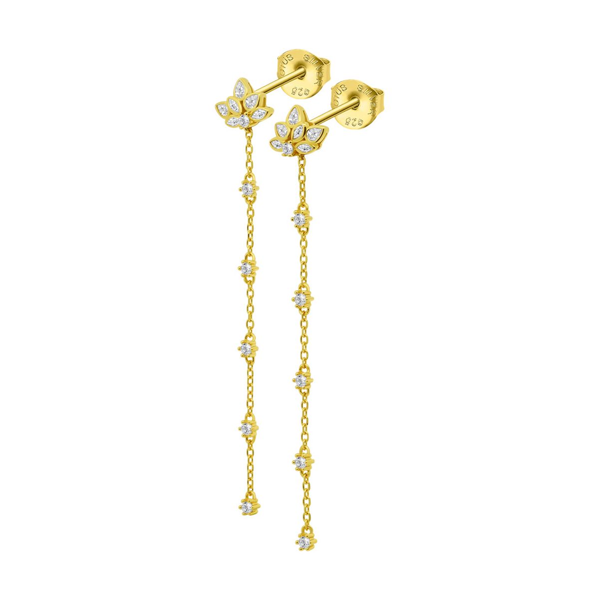 LOTUS SILVER - Aros LP3666-4/2 Lotus Silver Mujer Pure Essential