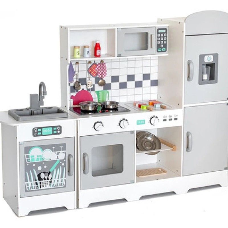 SOFT PLAY - Cocina De Madera Para Niños Y Niñas Con Horno Juguete Cagua