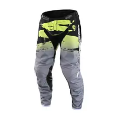 TROY LEE DESIGNS - Pantalones de Moto GP Brushed Negro  Verde