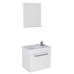 VEKKAHOME - VANITORIO AEREO CON ESPEJO AGATA LIGHT