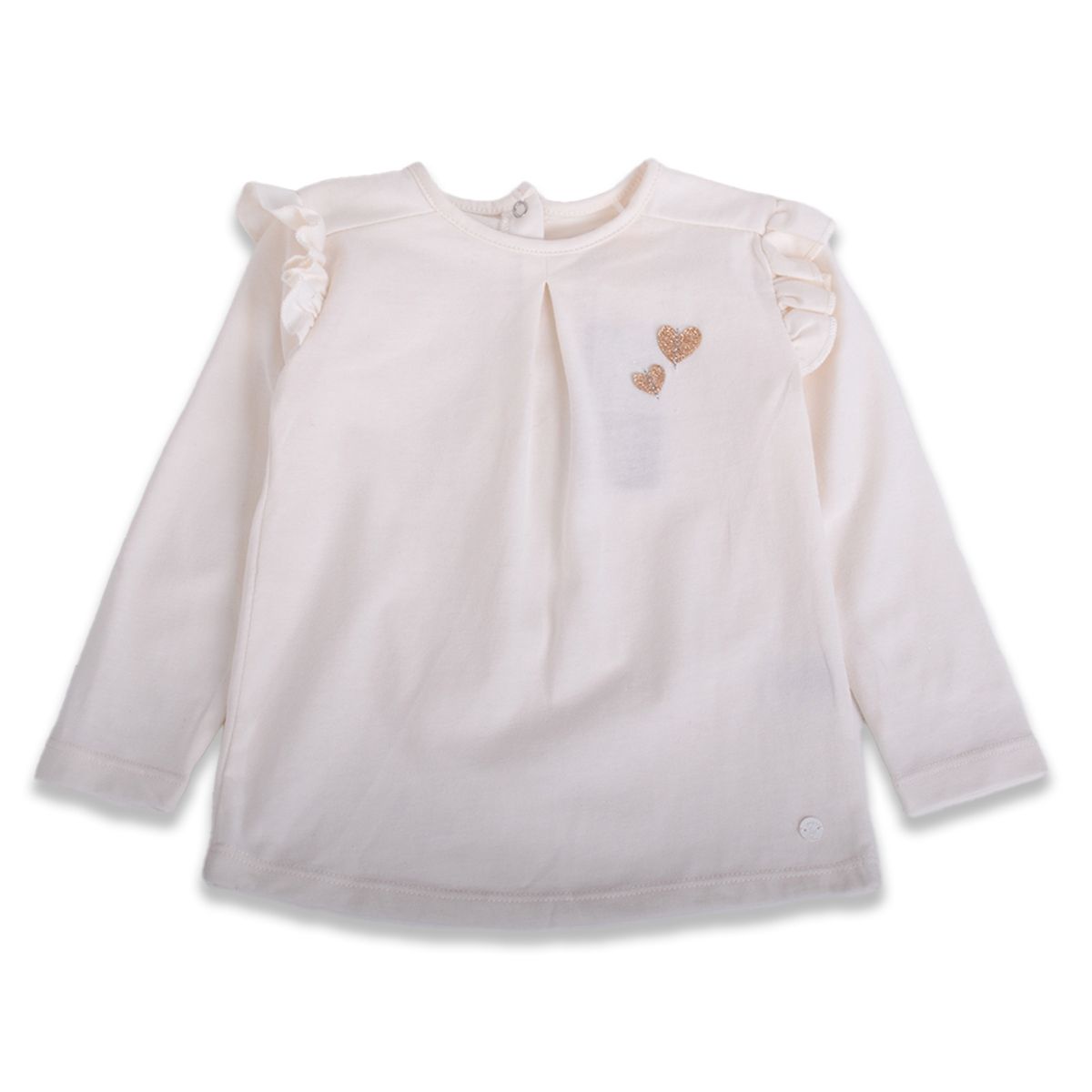 PILLIN - Polera Bebé Niña Crudo Pillin PILLIN