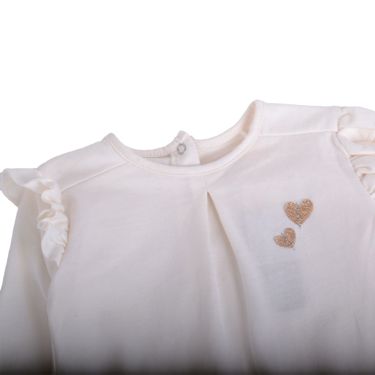 PILLIN - Polera Bebé Niña Crudo Pillin PILLIN