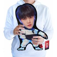 Cojín Peluche Suga Bts K-pop Chiquito 40x30cm Vudú Love