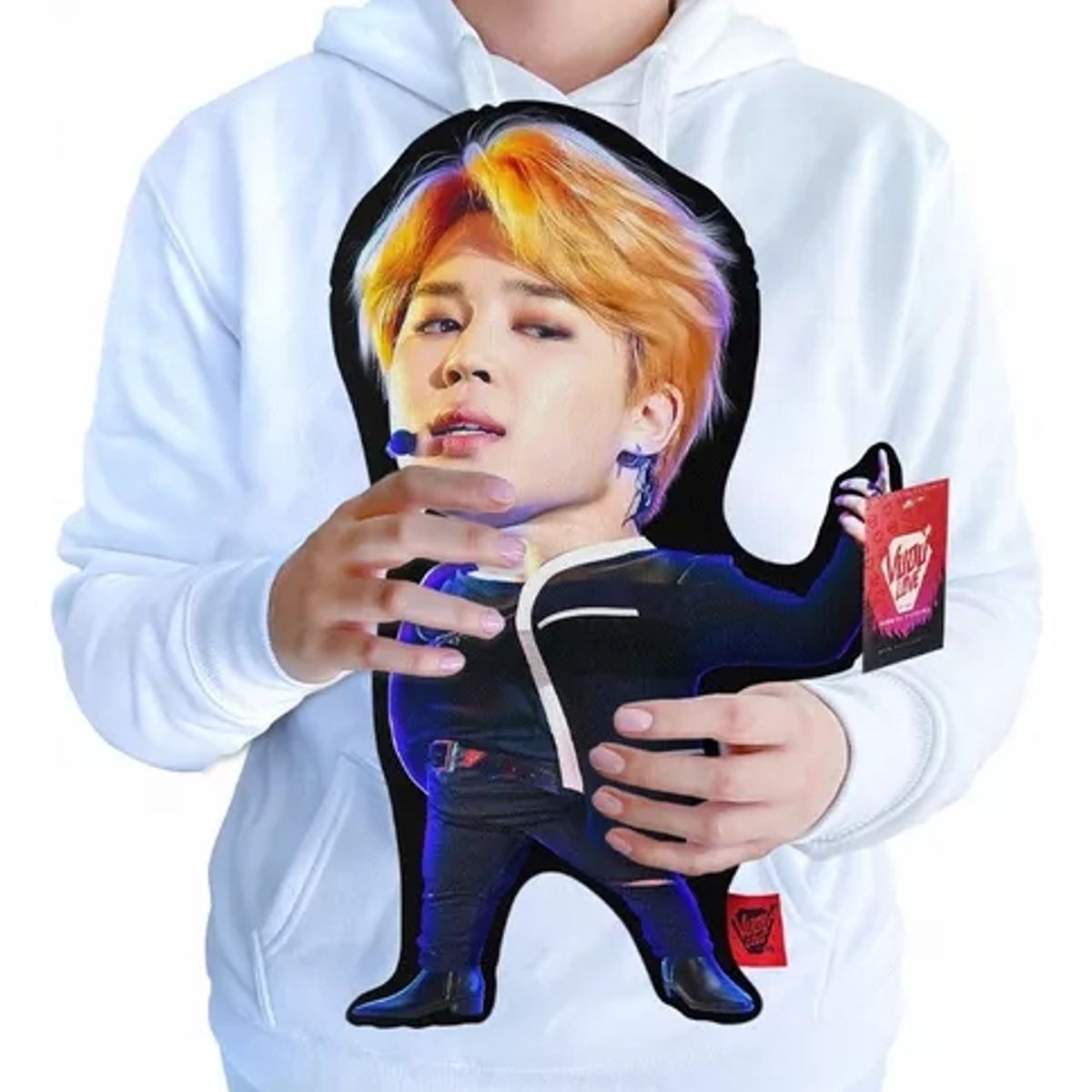 VUDU LOVE - Cojín Peluche Jimin Bts K-pop Chiquito 40x30cm Vudú Love