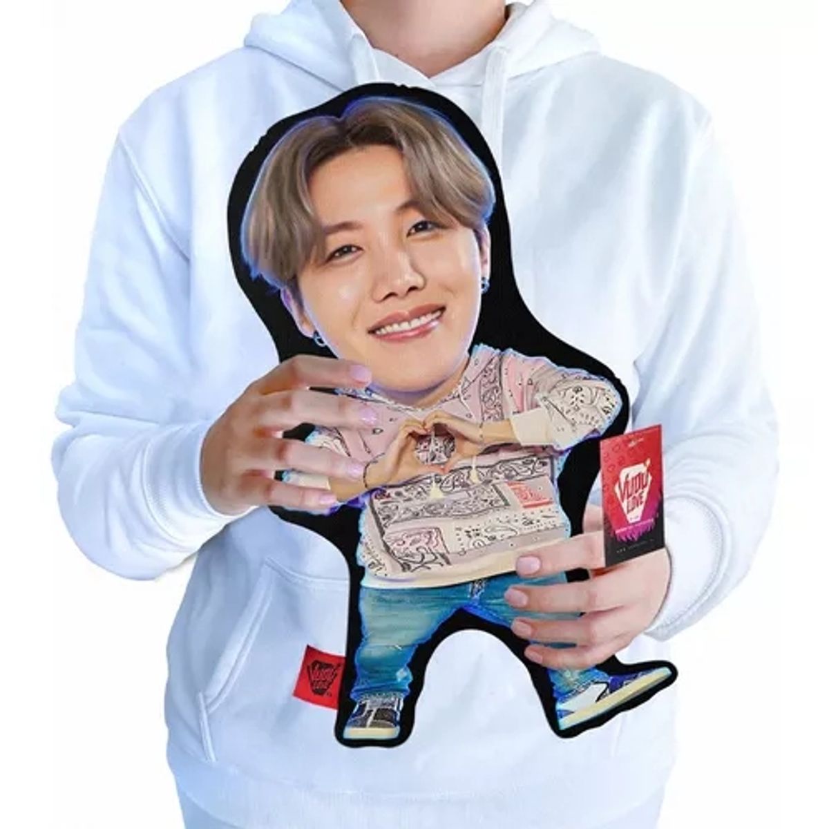 VUDU LOVE - Cojín Peluche J-hope Bts K-pop Chiquito 40x30cm Vudú Love