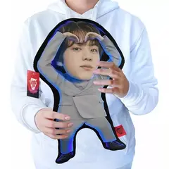 VUDU LOVE - Cojín Peluche Jin Bts K-pop Chiquito 40x30cm Vudú Love