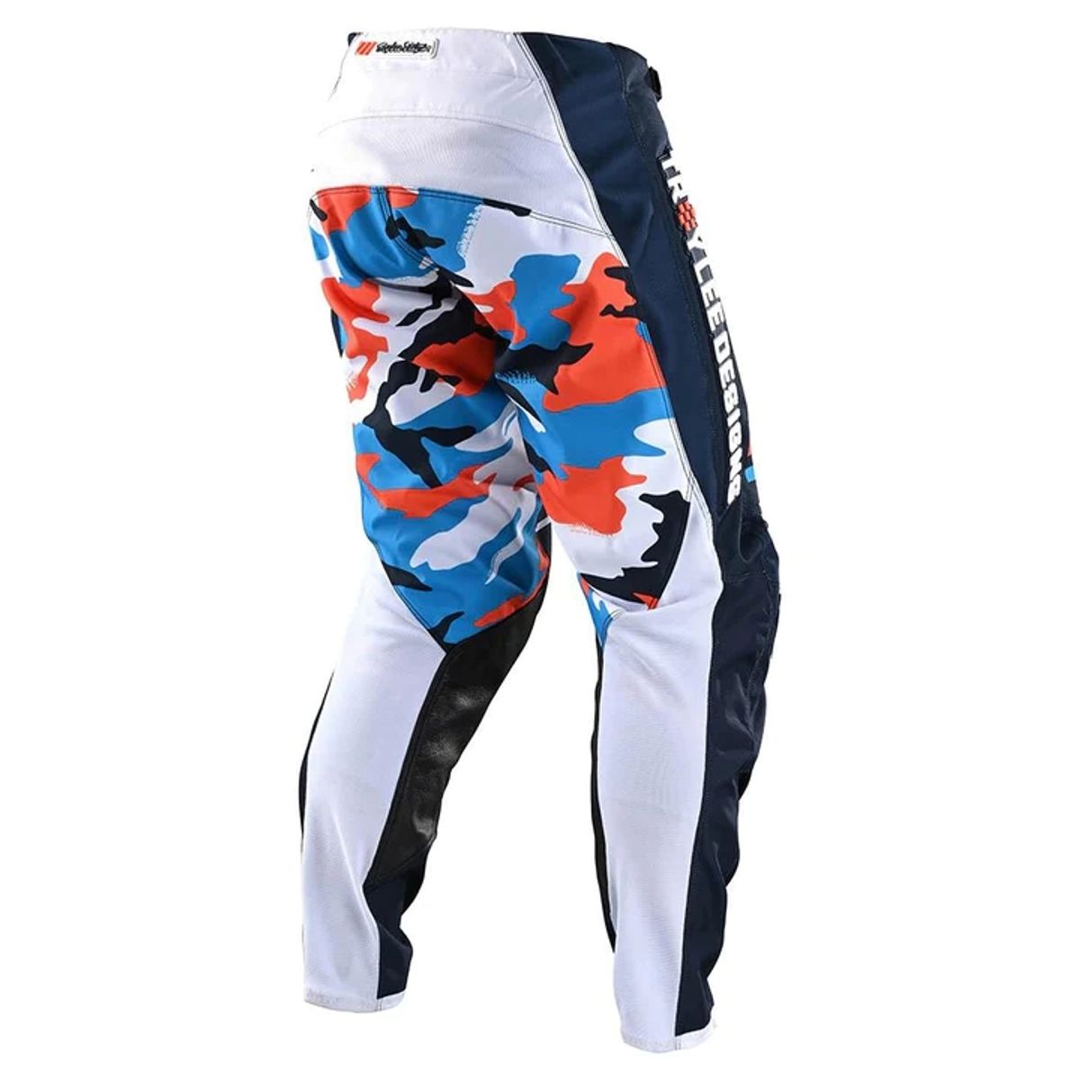 TROY LEE DESIGNS - Pantalones de Moto GP Formula Azul Naranjo Troy Lee Designs