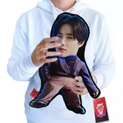 VUDU LOVE - Cojín Peluche Suho Exo K-pop Chiquito 40x30cm Vudú Love