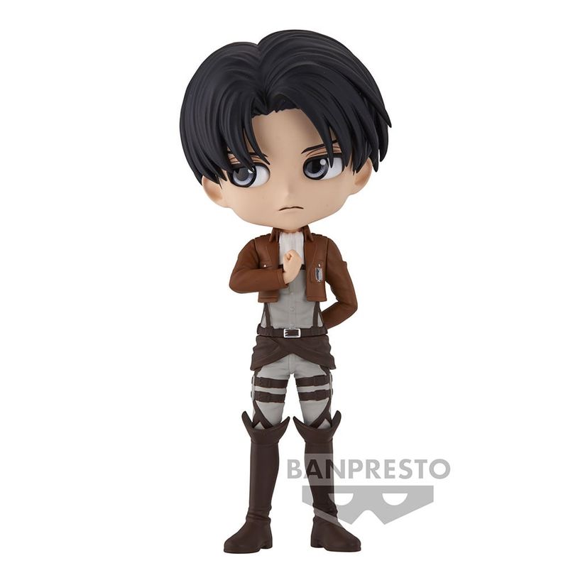 BANPRESTO - BANDAI FIGURA COLECCIONABLE AO TITAN QPOSKET LEVI VOL 2 VA
