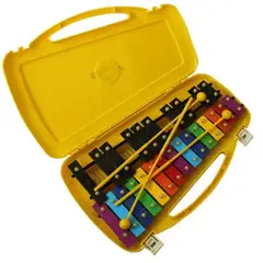 MITELLO - Metalofono Amarillo 25 Notas 77 Mitemet 25