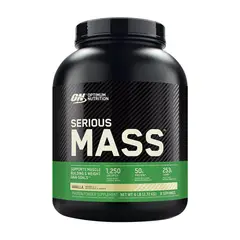 OPTIMUN NUTRITION - Serious Mass, Ganador de peso (6 Lb) - Original - VAINILLA
