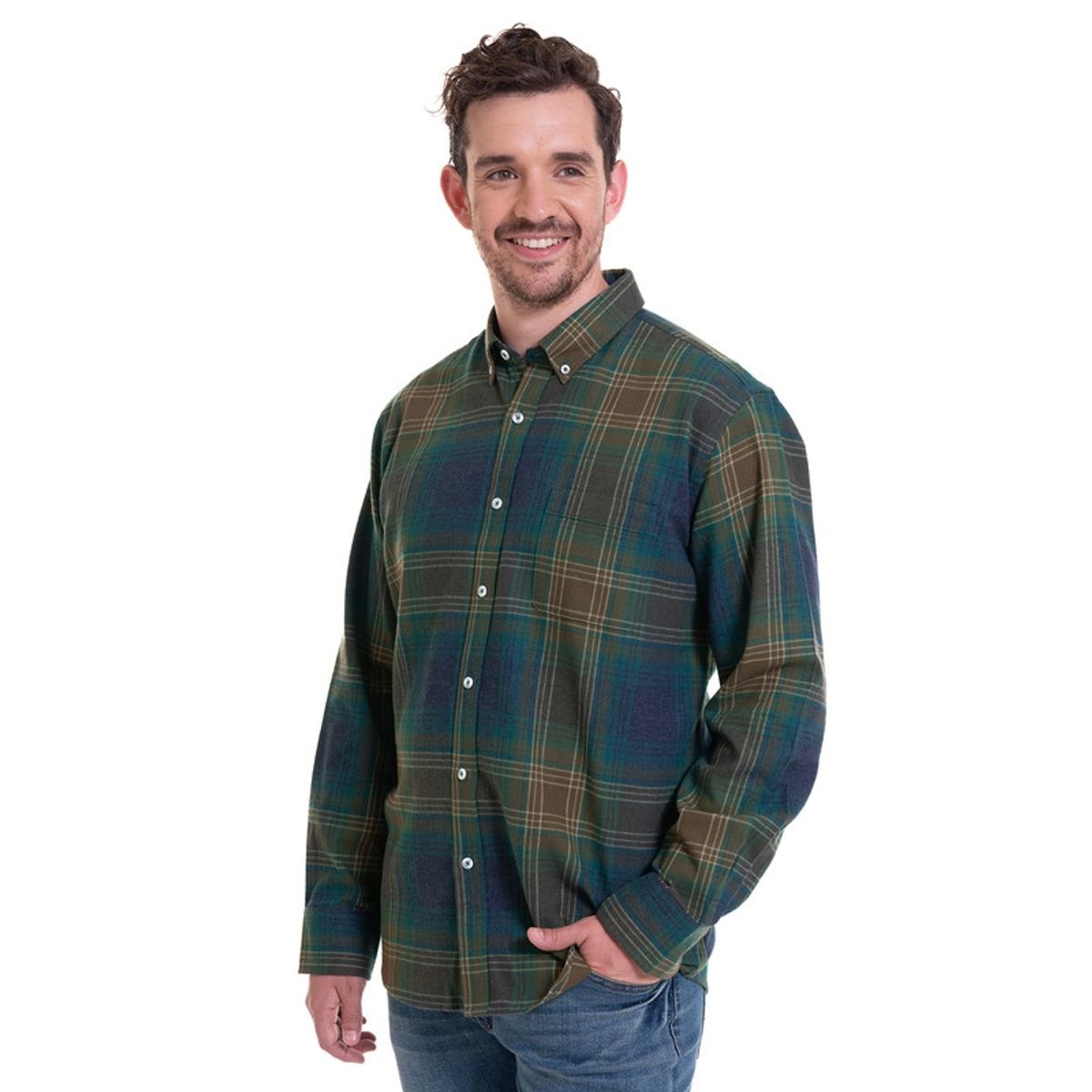 TRUVAL - Camisa Villela Azul Francia TRUVAL