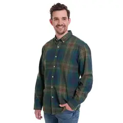 TRUVAL - Camisa Villela Azul Francia