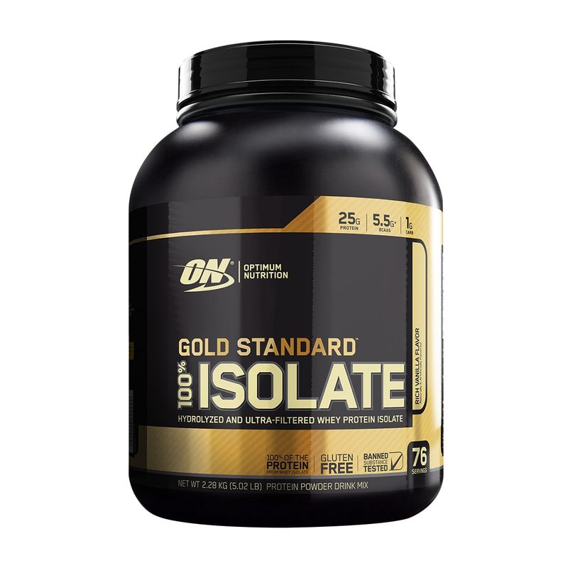 OPTIMUN NUTRITION - 100% Whey Protein Isolate Gold Standard (5 Lb) - Original - CHOCOLATE